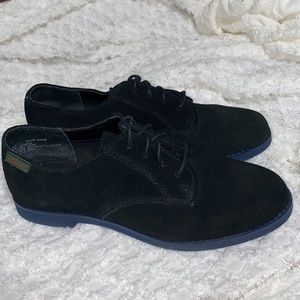G.H. Bass & Co. Black Suede “Bucs” Oxfords